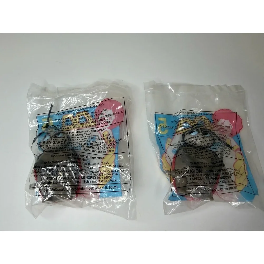 1998 McDonald's A Bug's Life #5 Wind-Up Toy Ladybug New Sealed Happy Meal Pixar